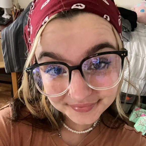 Unisex oversized trendy glasses main image 7